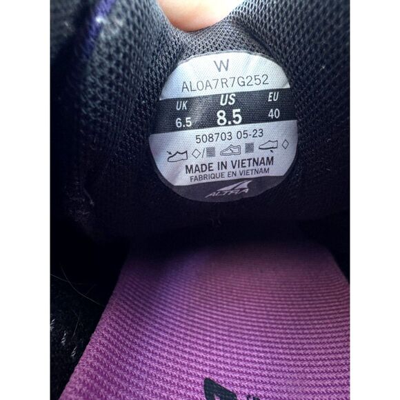 ALTRA Women's Lone Peak 7 Dark Purple Trail Running Shoe Size 8.5 Like New - Picture 3 of 15